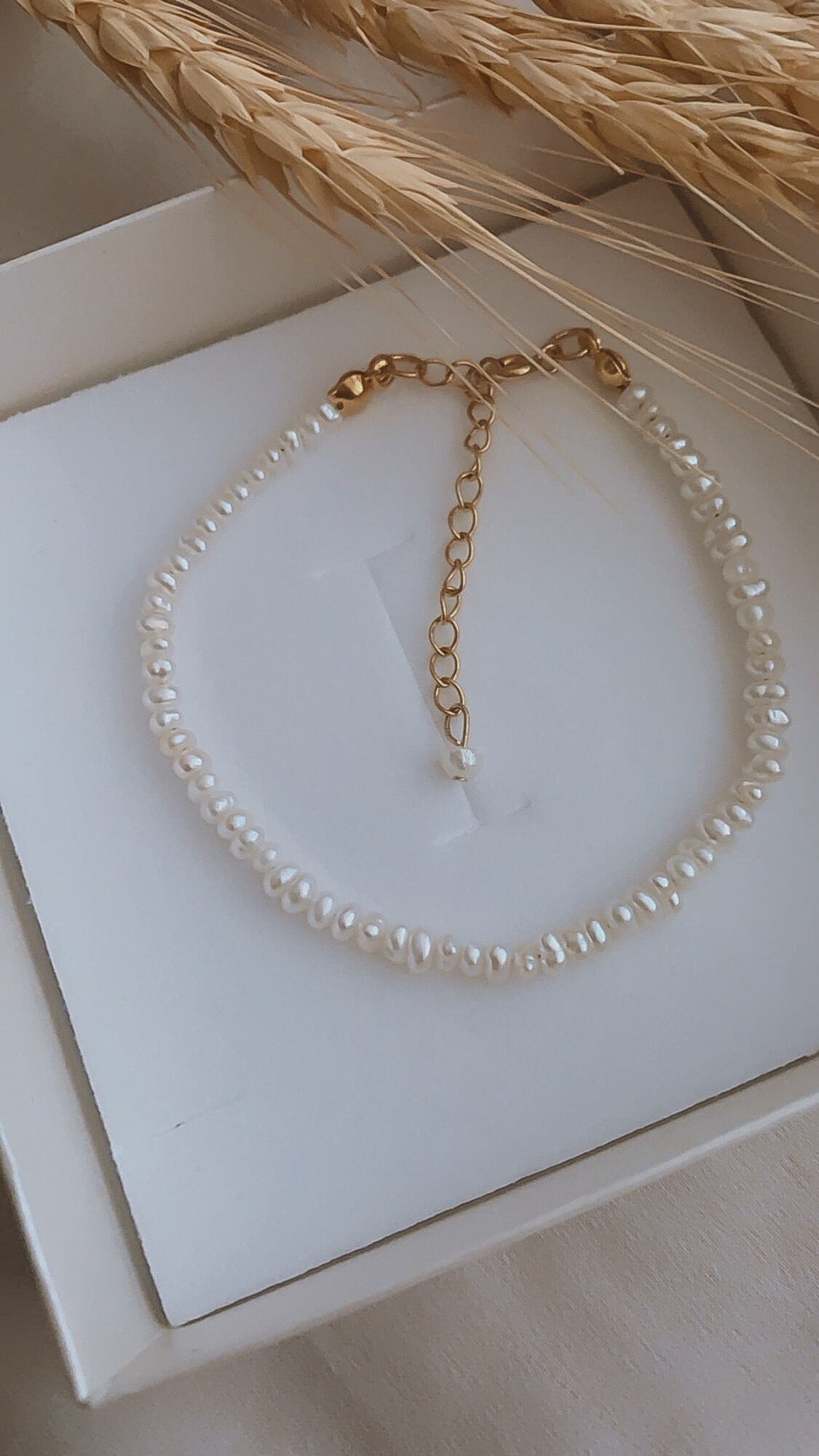 Tiny Beaded White Pearl Bracelet Little White Pearl Bracelet - Etsy