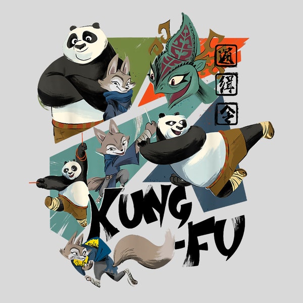 DreamWorks Kung Fu Panda 4 Kung Fu Digital PNG.