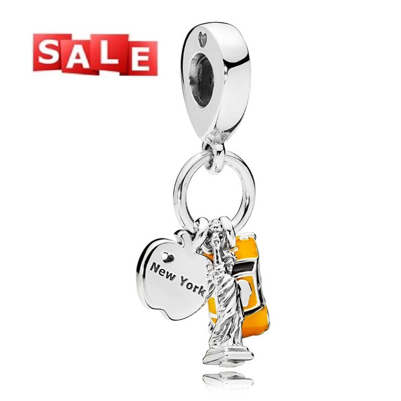 Bamoer Soild S925 Sterling Silver Charm Éléphant Fit Bracelet Européen Bijoux