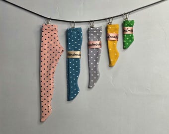 Blythe Doll Polka Dot Socks, Tights & Knee Highs | Handmade Doll Legwear | Blythe Clothes | Miniature Socks