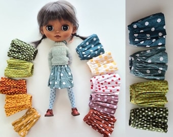 Skirt for Blythe, Handmade Skirt for Blythe, Blythe doll clothes, Blythe Skirt.