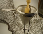 Aluminum food strainer colander