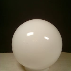 Small Milk Glass ball shape ceiling light replacement globe
