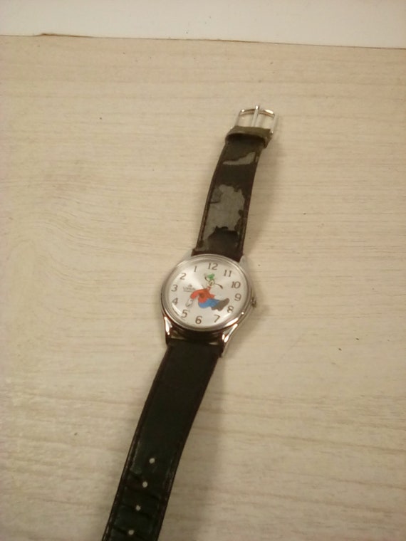 Disney Goofy Lorus backwards watch Gem