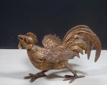 fighting rooster farm collection couple brass animals Vintage rooster decorative rooster chicken rooster animal art,cock fight