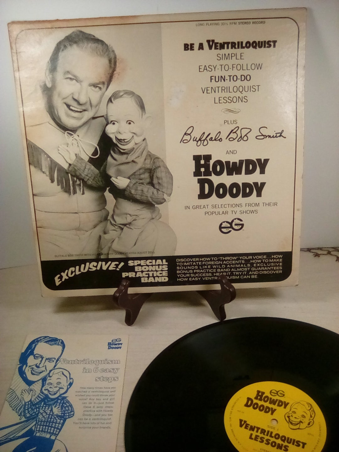 Rare Howdy Doody Ventriloquist Record - Etsy