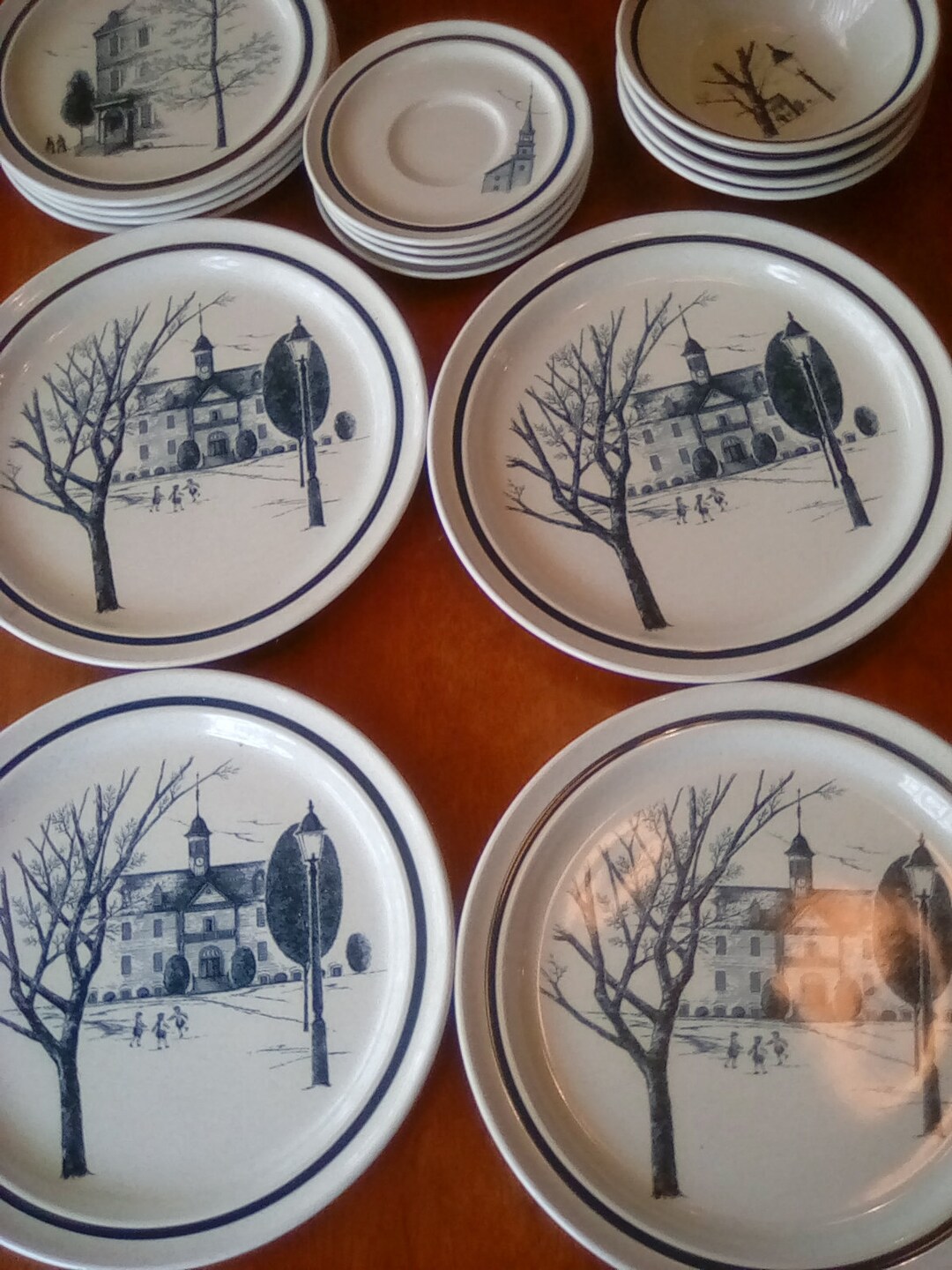 Rare 16 Pieces Retired Noritake Stoneware Colonial Times 8340 Etsy