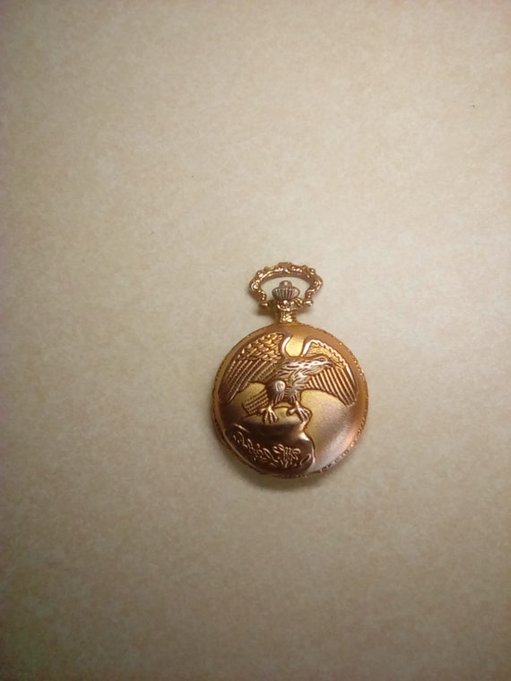 Bald Eagle Quartz pocket  watch - image 8