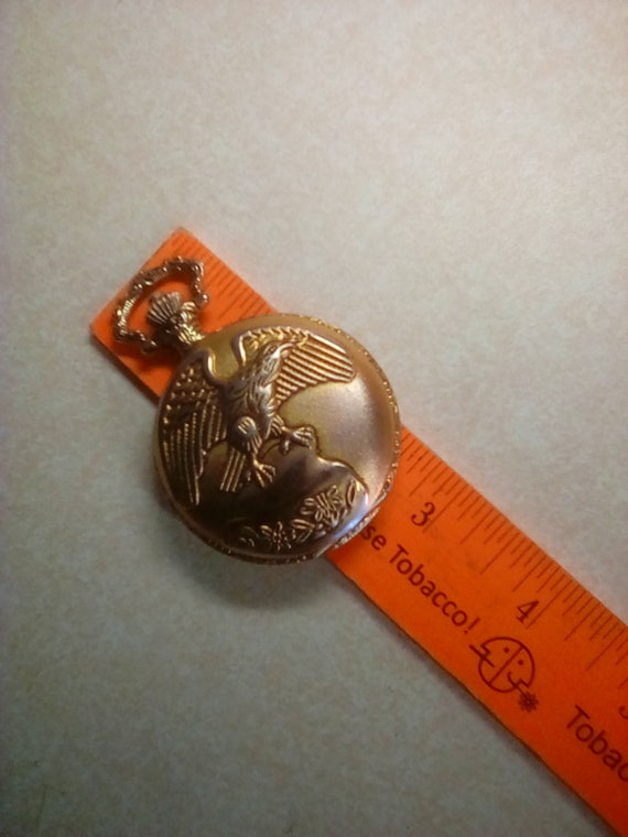 Bald Eagle Quartz pocket  watch - image 5
