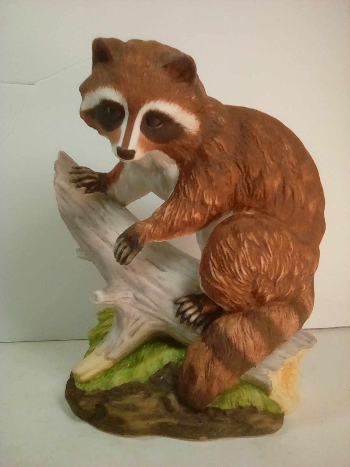 Raccoon Sculpture