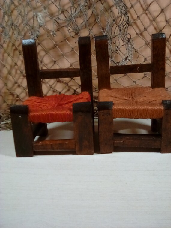 wooden doll chair
