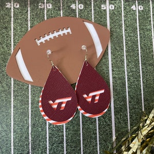 VT Leather Earrings