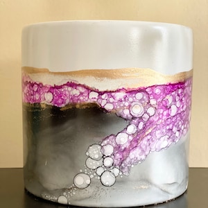 Diva Handpainted Plant Pot