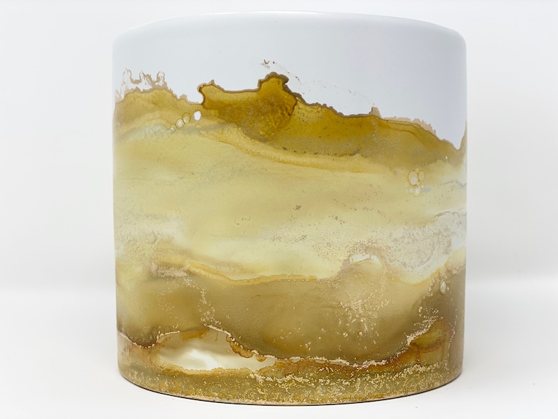 Golden Milk Planter Pot