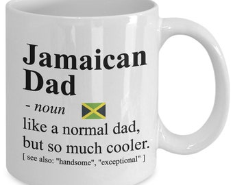 Jamaican Father, Dad Definition, Fathers Day Gift - Jamaica Pride - Dad Gift for Father's Day