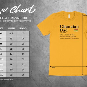 Ghana T-shirt For Dad, Ghanaian Heritage Shirt, Dad Definition Shirt, Ghana Gift Idea, Gift for Ghanaian, African Heritage Tee, African Gift image 3