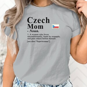 Czech Republic Mom Definition T-shirt, Czech Republic T-shirt, Czech Republic shirt, Czech Republic Sweatshirt, Czech Hoodie, Czech Sweater