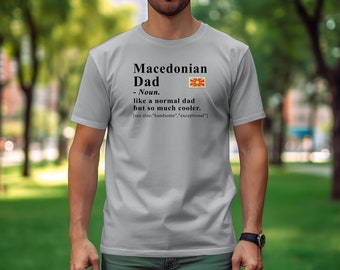 T-shirt définition papa Macédoine, T-shirt Macédoine, chemise Macédoine, sweat-shirt Macédoine, sweat à capuche Macédoine, pull Macédoine, macédonien