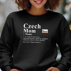 Czech Republic Mom Definition T-shirt, Czech Republic T-shirt, Czech Republic shirt, Czech Republic Sweatshirt, Czech Hoodie, Czech Sweater
