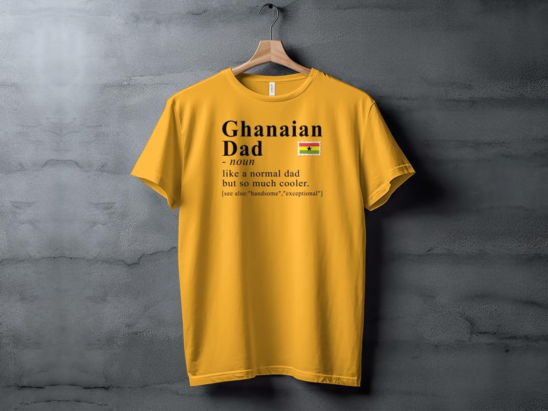 Ghana T-shirt For Dad, Ghanaian Heritage Shirt, Dad Definition Shirt, Ghana Gift Idea, Gift for Ghanaian, African Heritage Tee, African Gift image 10