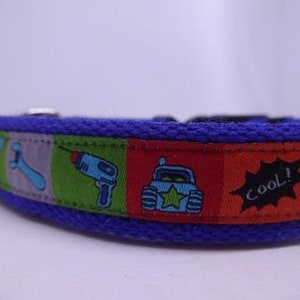 Tool Time, Adjustable Dog Collar, 20mm Wide, Up To 45cm Long