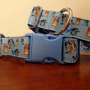 Bluey & Bingo Adjustable Dog Collar in Four Sizes and/or Lead