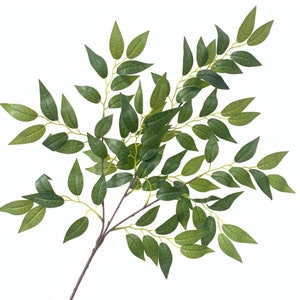 Real Touch Artificial Ash Tree Stem: Faux Greenery Branch, 23 Inch