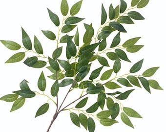 Artificial Real Touch Ash Tree Stem, Life Like Greenery Branch, Realistic Artificial Spring Flowers, Faux Greenery Arrangement