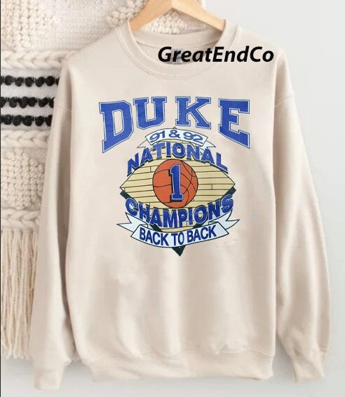 Duke Crewneck - Etsy UK