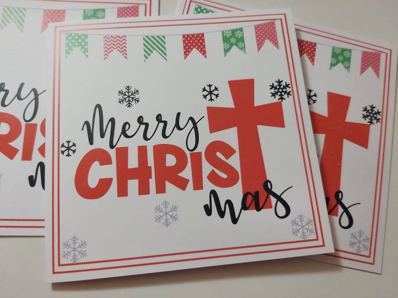 Handmade Christian Christmas Cards Religious Cards Etsy