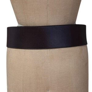 Vintage Ralph Lauren Brown Leather Equestrian Belt with Pockets Sz M