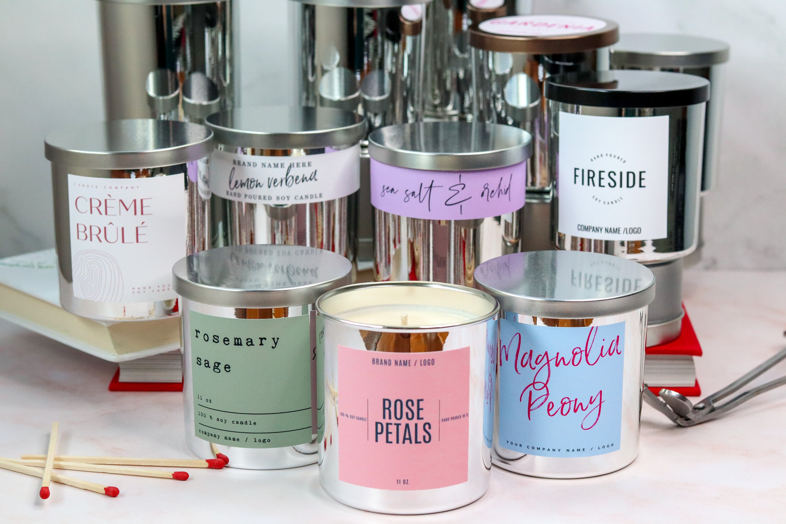 Wholesale 11 oz. Soy Candles. Soy Candles For Resale. Private Etsy