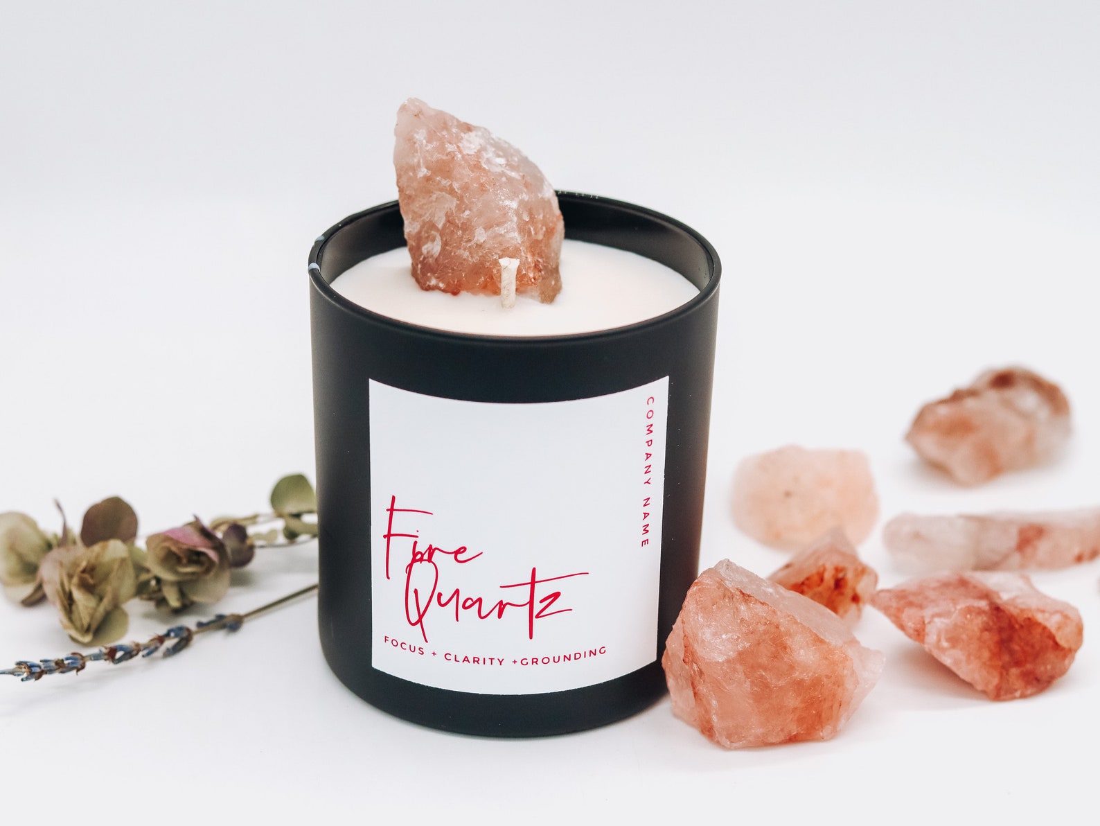 Wholesale Soy Candles With Crystals Sold in Sets of 10 Etsy