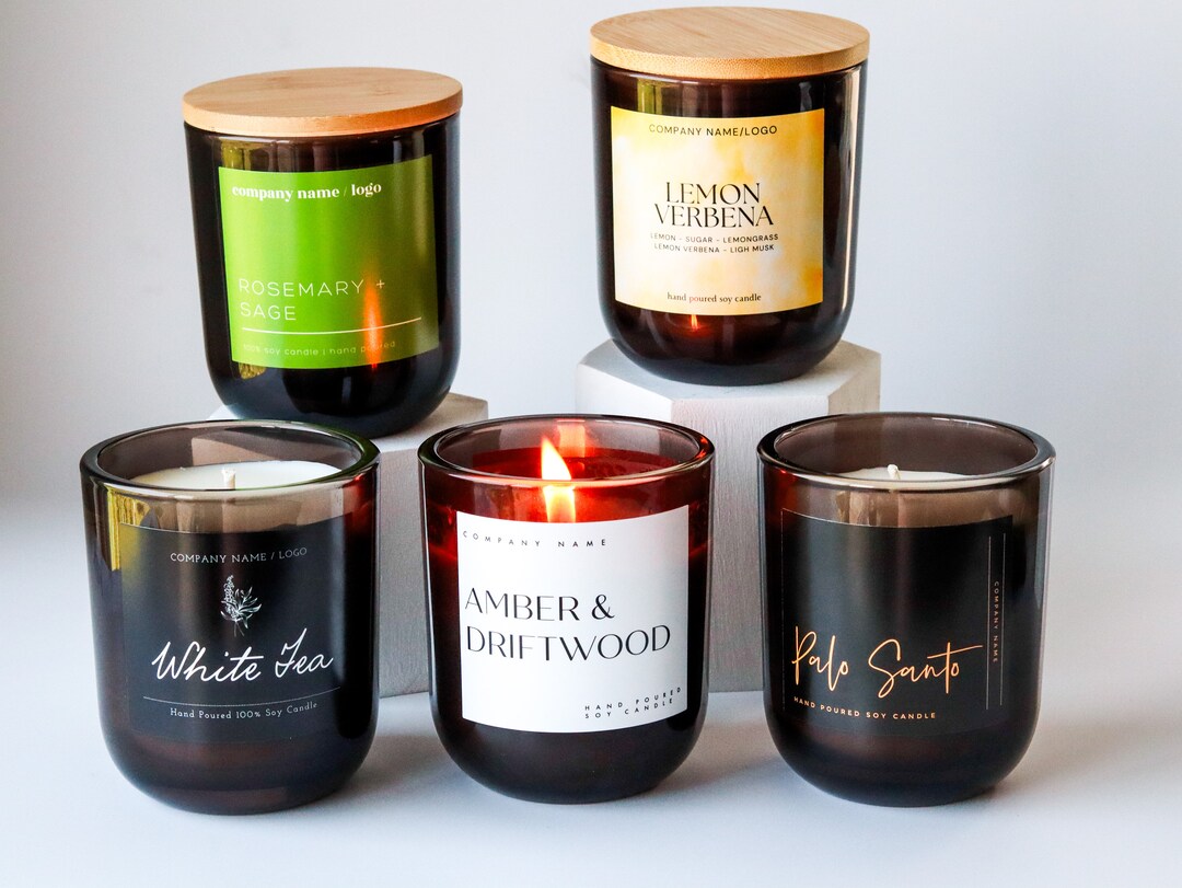 Wholesale Candles Luxury Candles Bulk Candles Set of 9 Soy Candles Hand