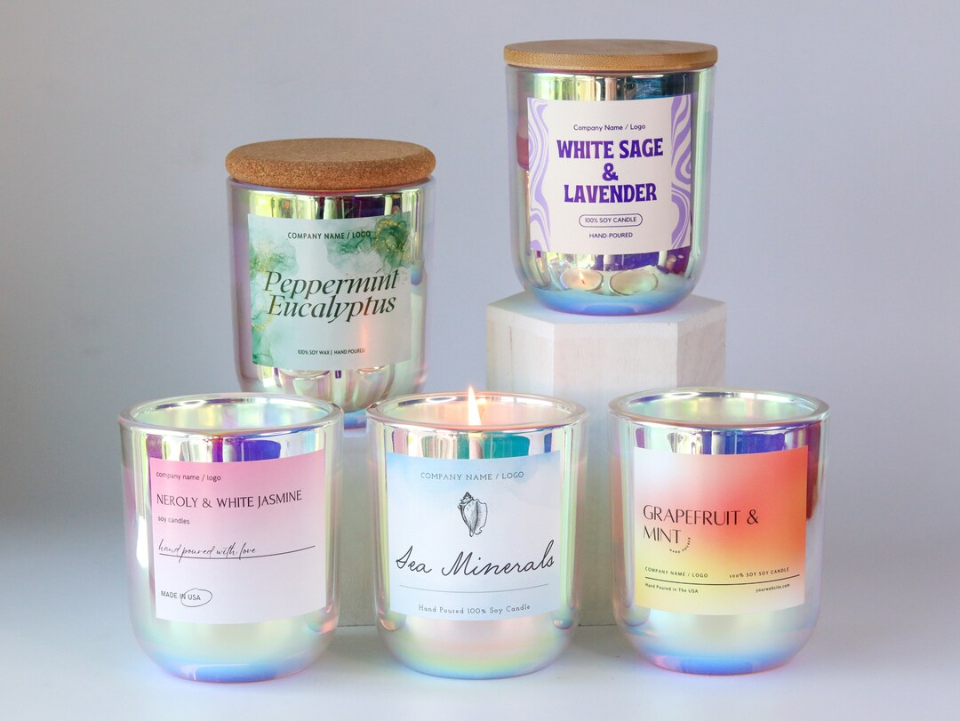 Wholesale Candles Luxury Candles Bulk Candles Set of 9 Soy Candles Hand