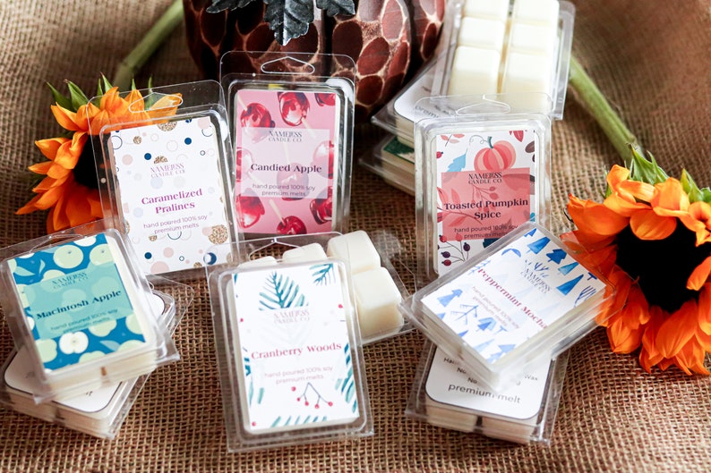 Wholesale Wax Melts. Set of 20 Wax Melts. Custom Label.Small Etsy