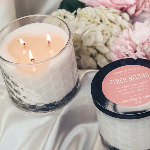 Wholesale 11 Oz. Soy Candles. Set of 10.soy Candles for Etsy