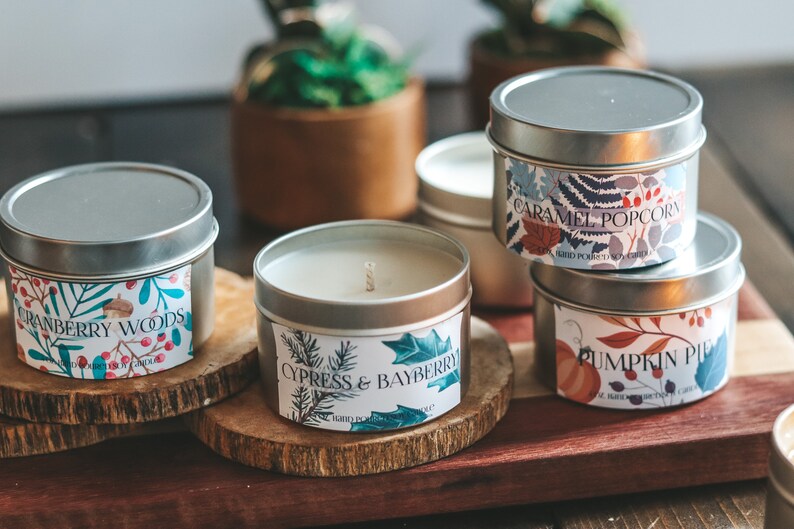 Wholesale 4 oz. Soy Candles Set of 40 Bulk Soy Candles Mix Etsy