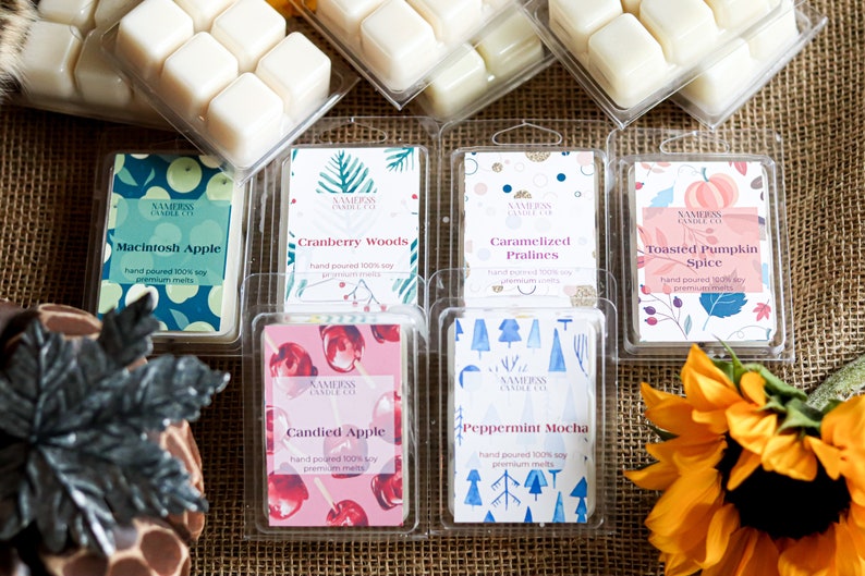 Wholesale Wax Melts. Set of 20 Wax Melts. Custom Label.Small Etsy