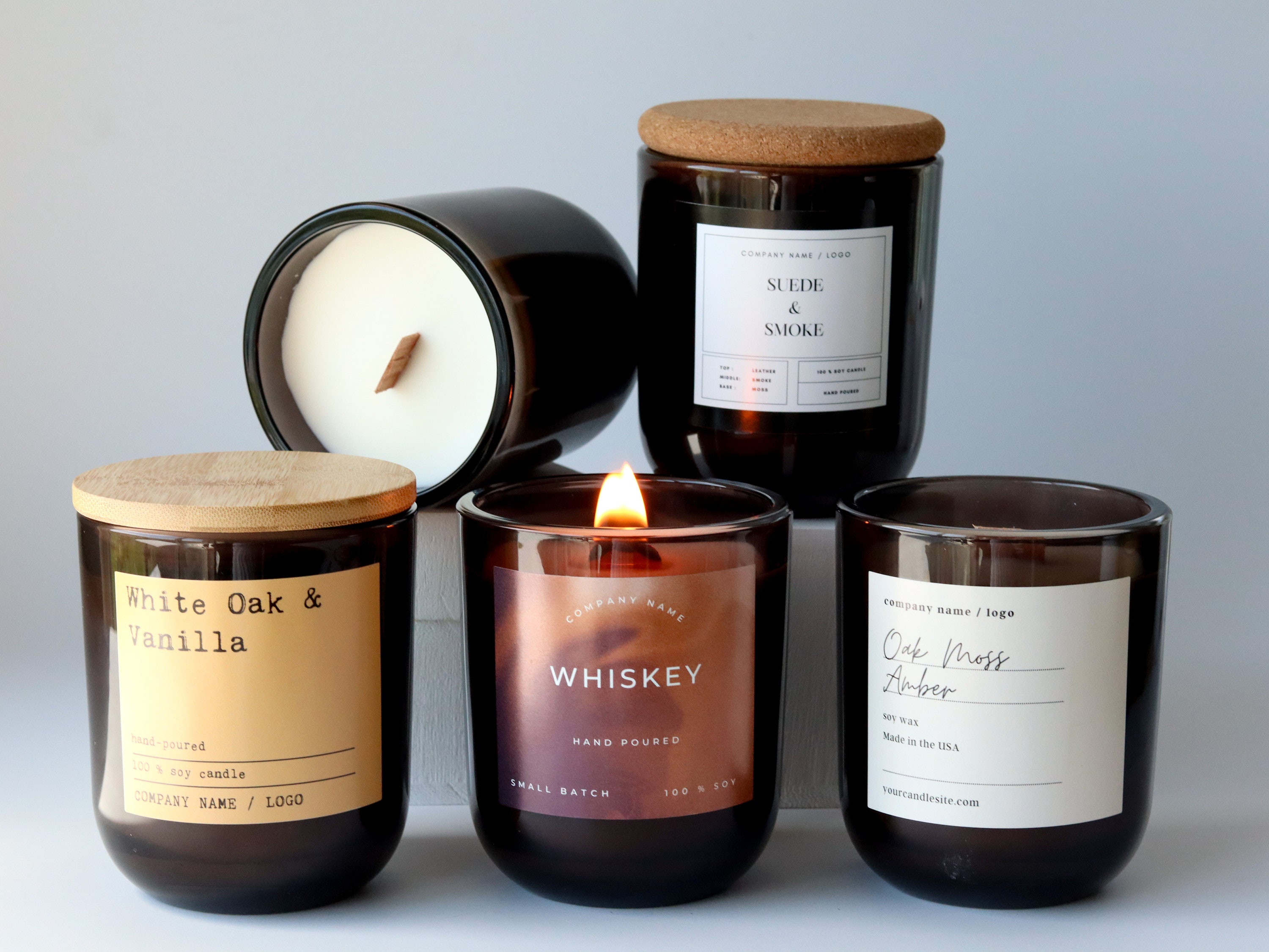 Dessert-Inspired Artisan Candles : Wooden Wick Candle