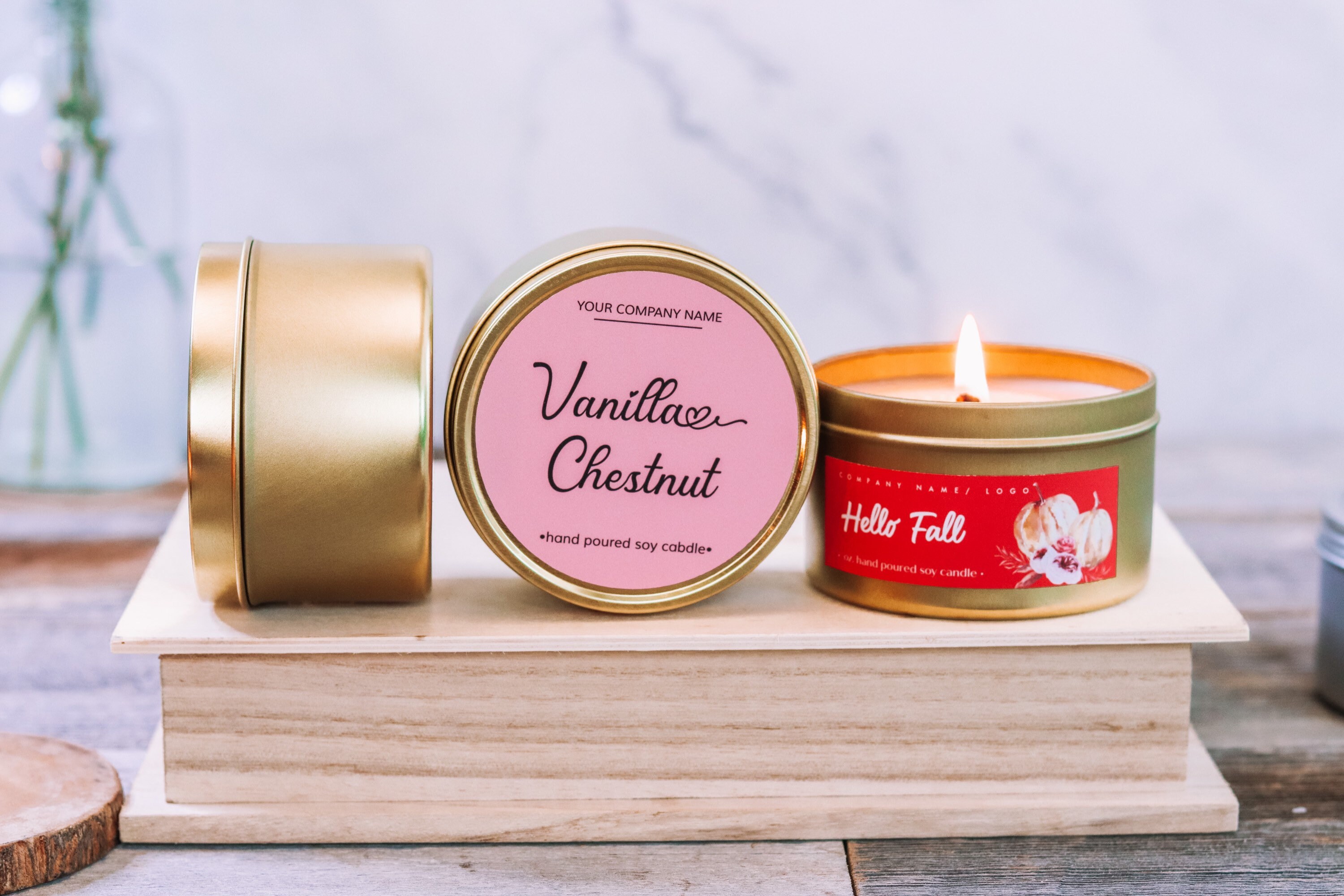 Wholesale 8 Oz. Soy Candles . Private Label Candles. Custom Etsy