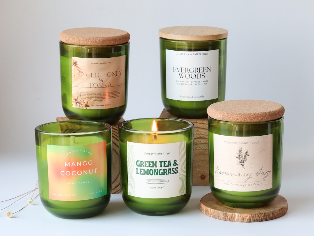 Wholesale Candles Luxury Candles Bulk Candles Set of 9 Soy Candles Hand