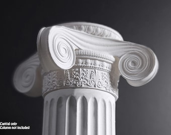 Miniature Empire Column Capital, Dollhouse Scale 1/12