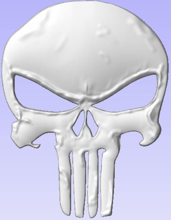 STL file the punisher skull 💀・3D printing design to download・Cults