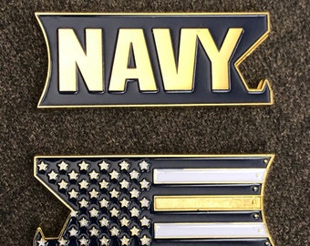 American Flag “Navy” Challenge Coin