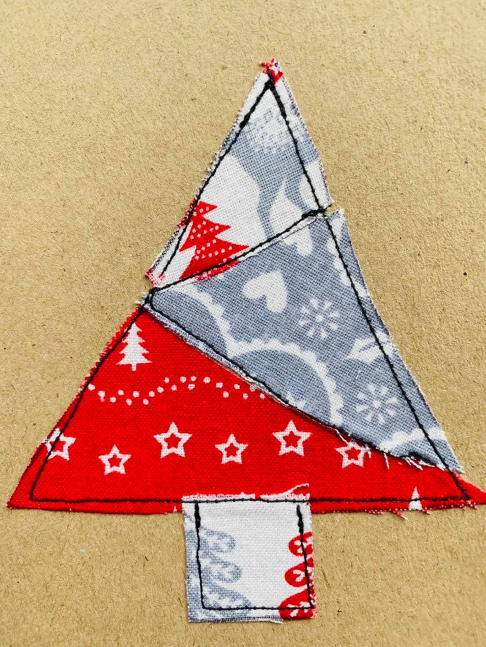 Christmas Appliqué Card Bundle Appliqué Christmas Card Pack Etsy