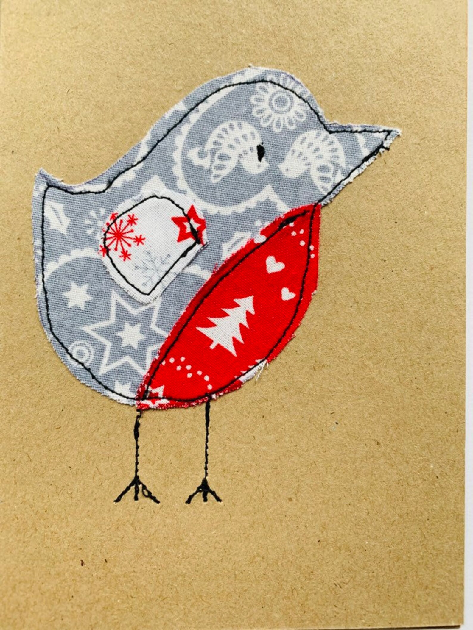 Christmas Appliqué Card Bundle Appliqué Christmas Card Pack Etsy