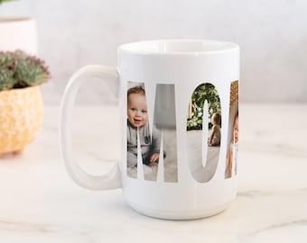 New Mom Gift, First Mothers Day Gift, Coffee Mug Photo, Custom Photo Mugs, Mugs Personalized
