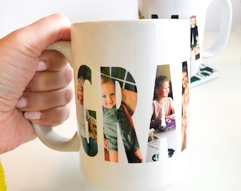 Grandma Mug Personalized with Photo and Keepsake Gift