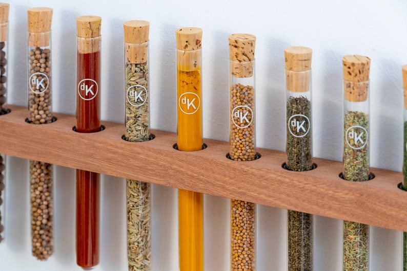 Spice rack with testing tubes, Large image 5